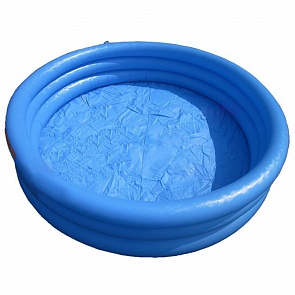 Бассейн надувной с 3 кольцами, дизайн Кристалл (Intex, 58446sim)